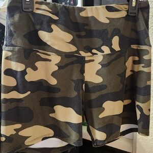 Angel Camo Athletic Shorts 5"